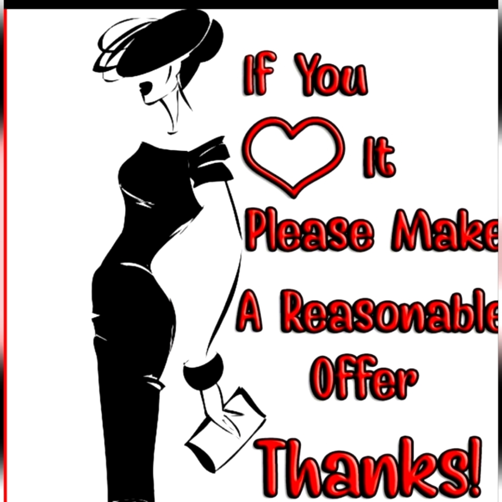 If you ❤️ it, Please make a REASONABLE  Offer on it!